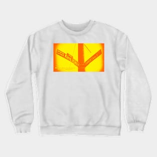 Martin Luther King Way &amp; Rainier Avenue, Seattle, Washington by Mistah Wilson Crewneck Sweatshirt